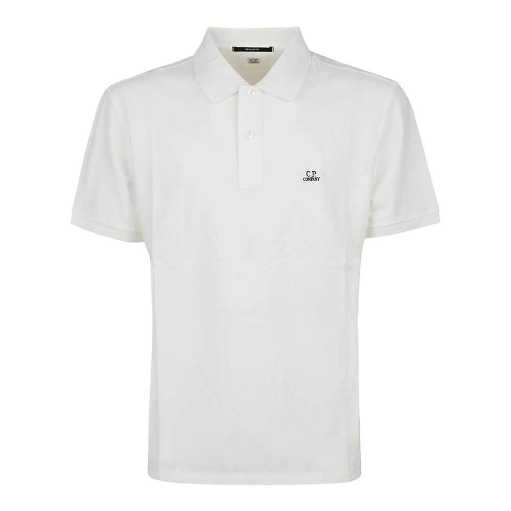 C.P. Company Polo Shirts White Heren