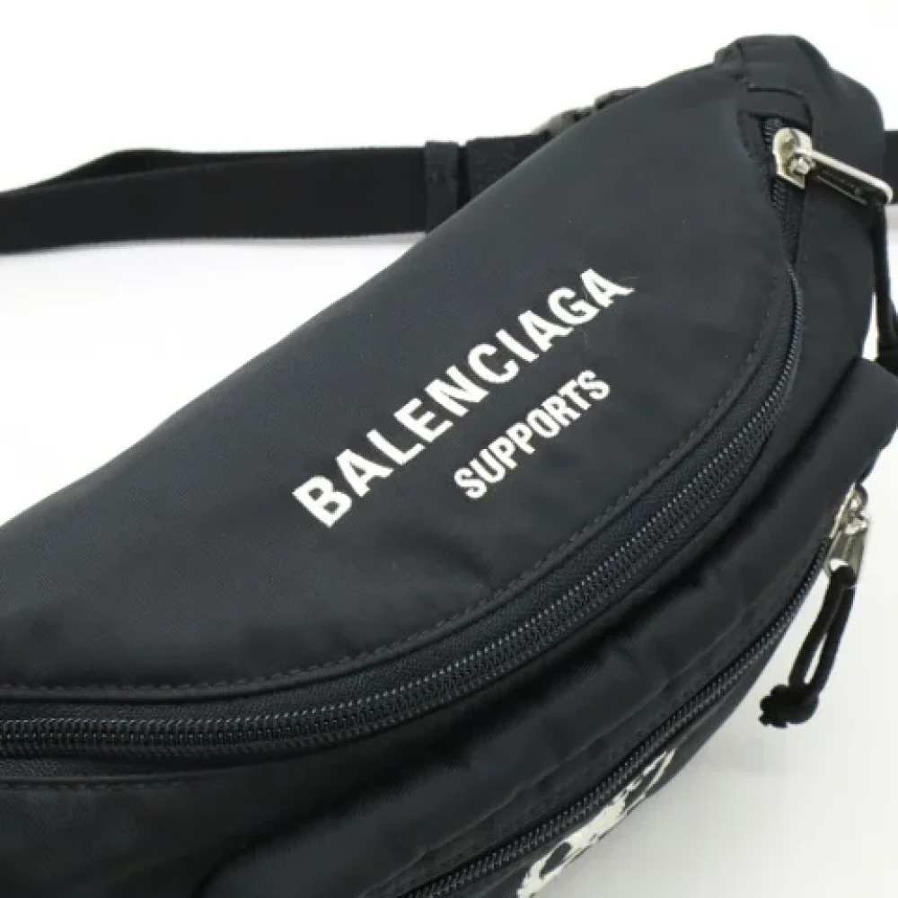 Balenciaga Vintage Pre-owned Nylon balenciaga-bags Black Dames