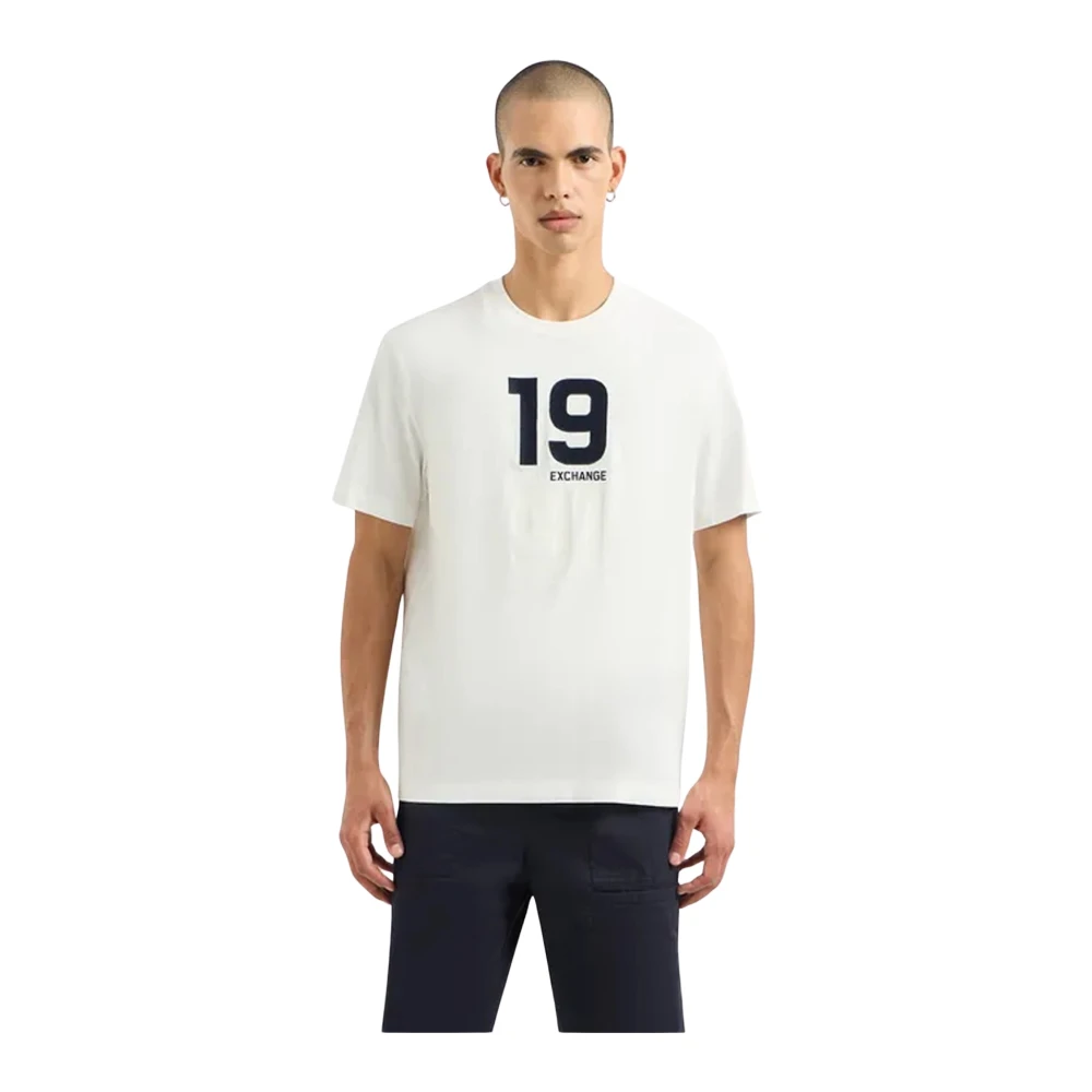 Armani Exchange Uomo Bianco Top, M, New,