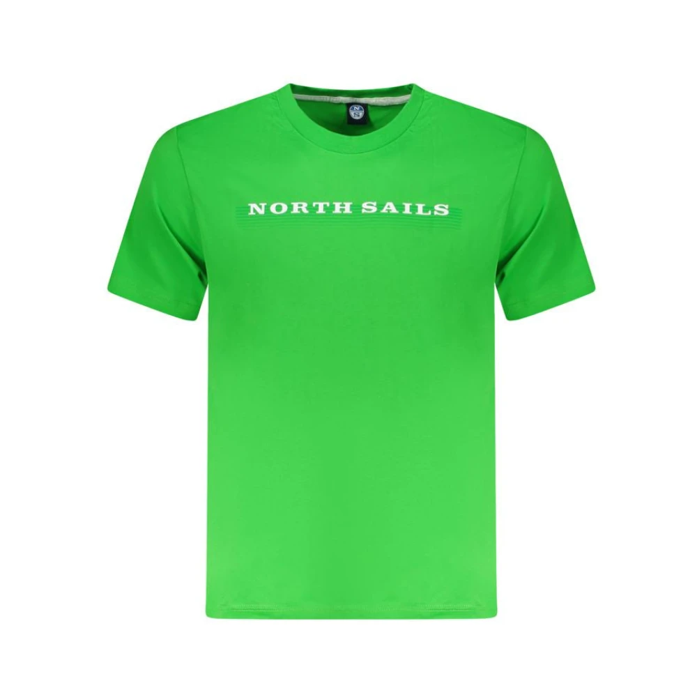 North Sails Uomo Verde - T-Shirt In Cotone - Tops - L