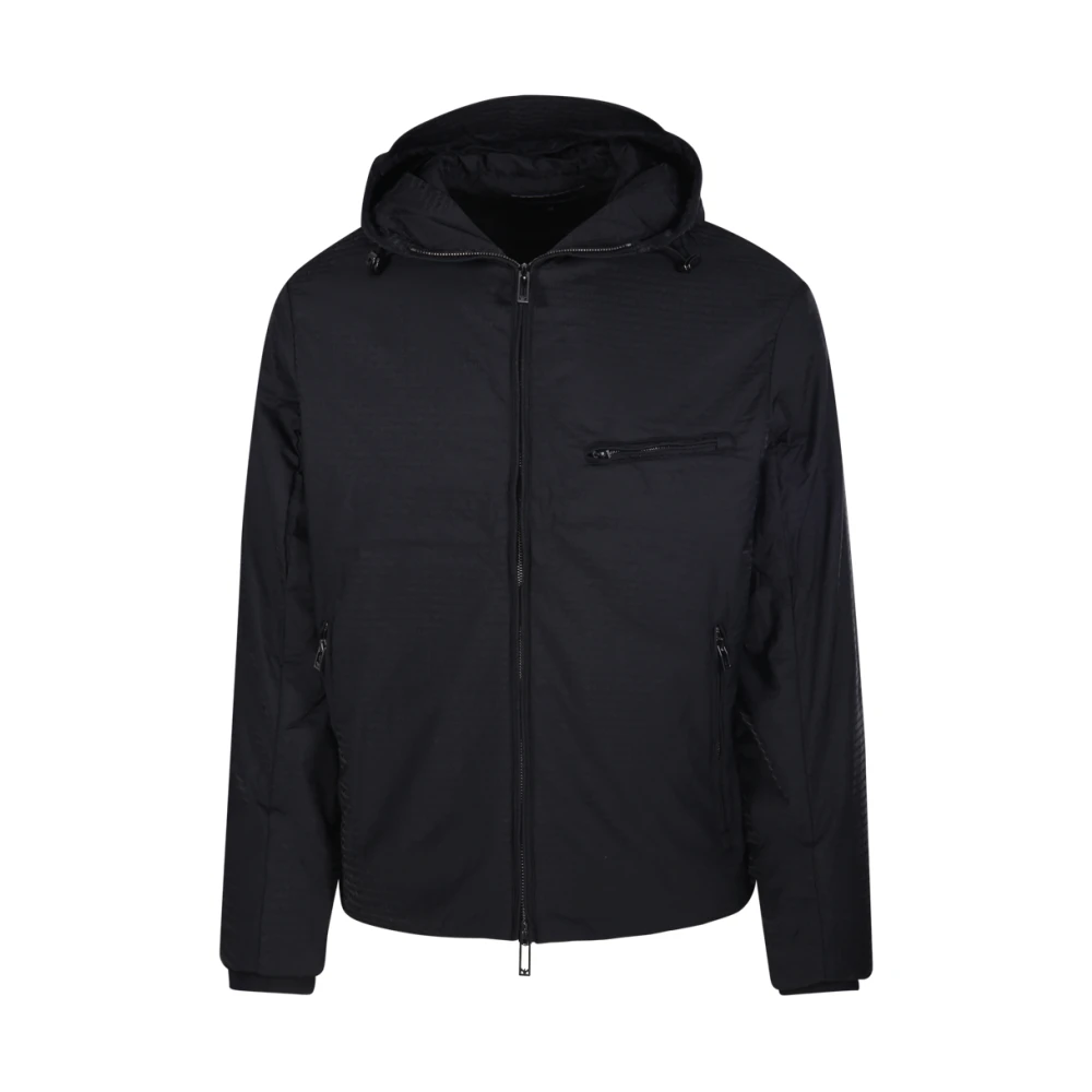 Emporio Armani Nero Blouson Jack Black Heren