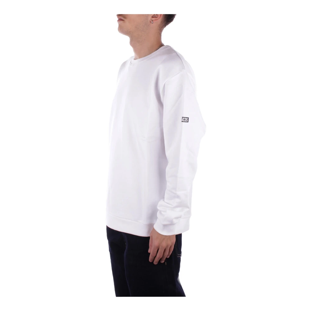 Gcds Logo Zijtrui White Heren