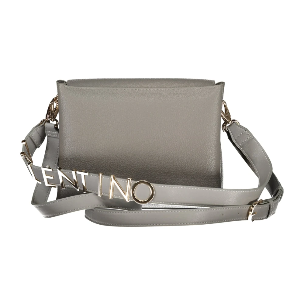 Valentino by Mario Valentino Grijze Schoudertas met Afneembare Handvat Gray Dames