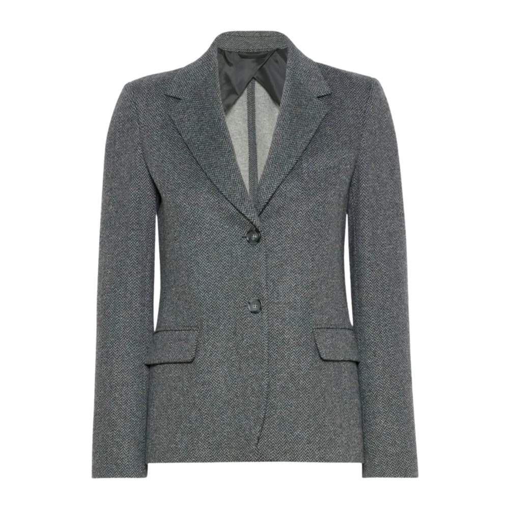 Weekend Max Mara Damen Grau Sakko Feroce 2625916012 Regular Fit - Bild 2
