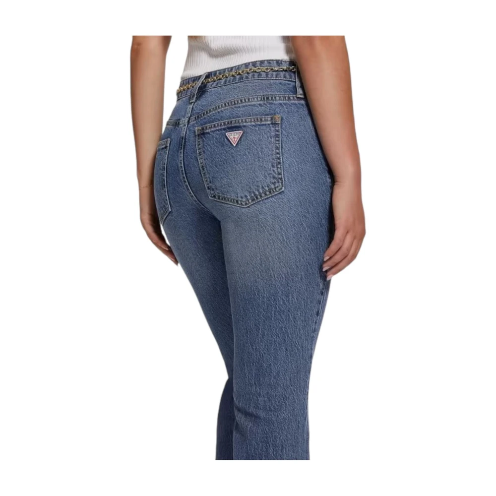 Guess Flared Jeans Blue Dames