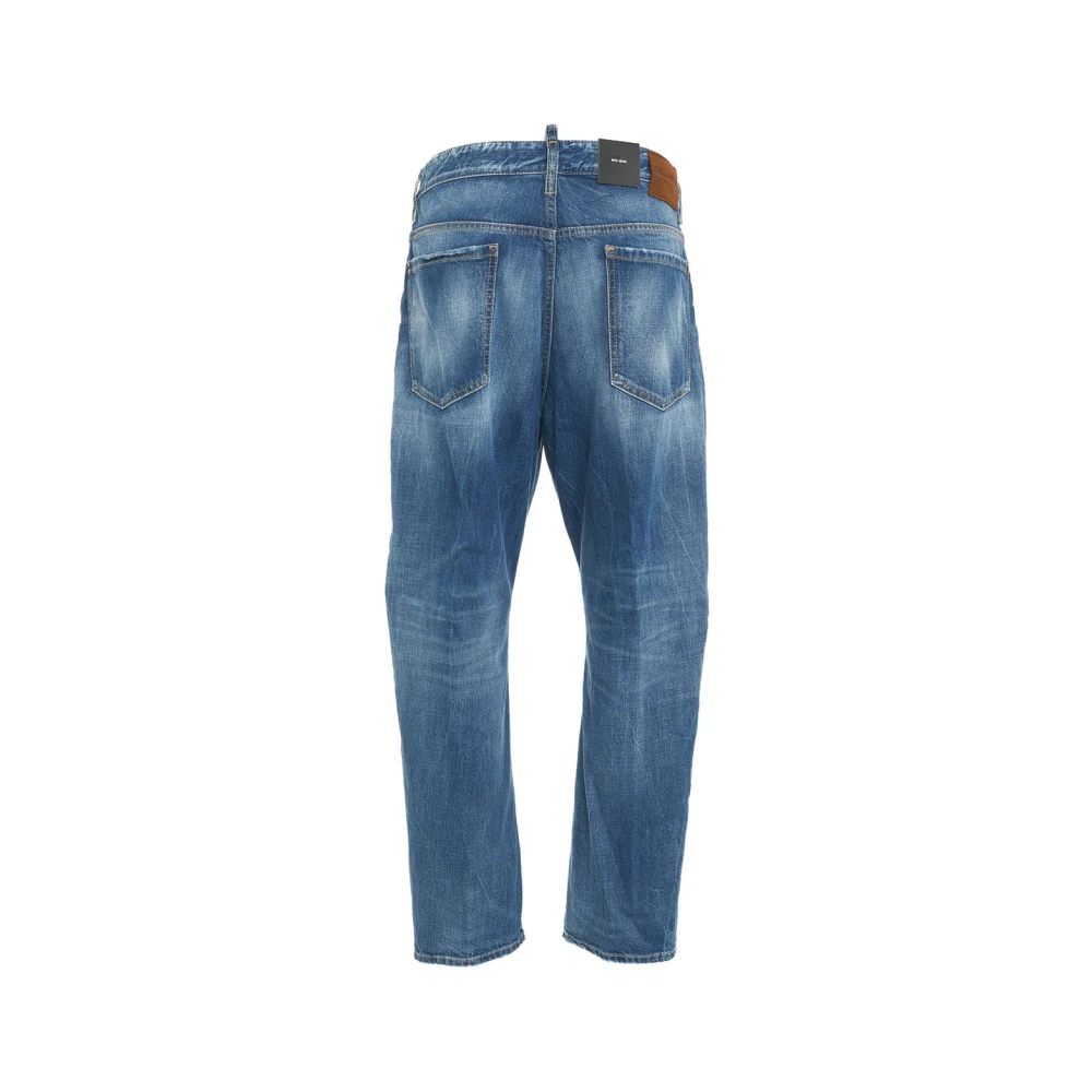 Dsquared2 Blauwe Jeans 'Bro' Stijlvolle Casual Kleding Blue Heren