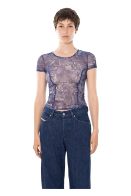Kasia-Dnm Printed Stretch Tee
