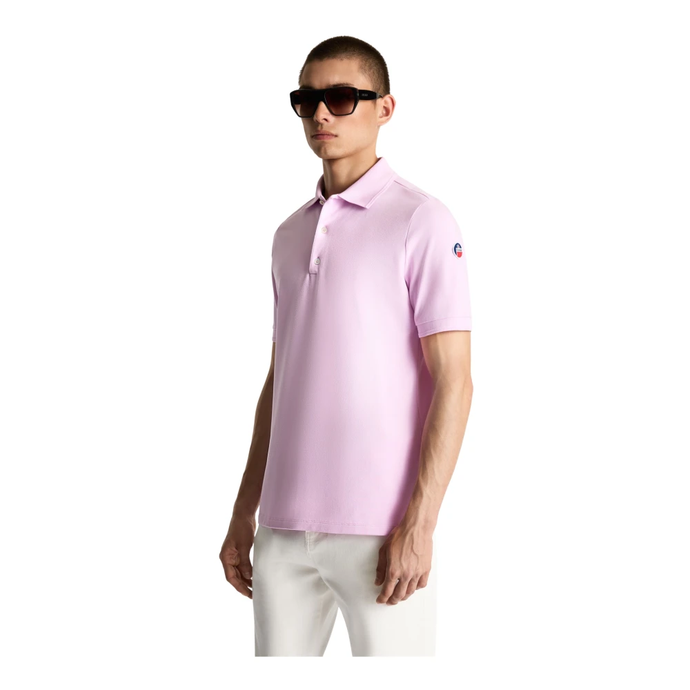 Fusalp Klassieke Roze Polo voor Mannen Pink Heren