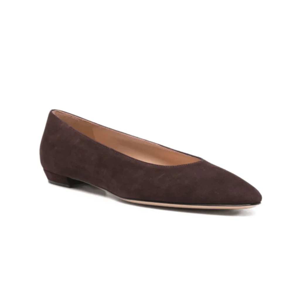 Gianvito Rossi Ballerina's met spitse neus