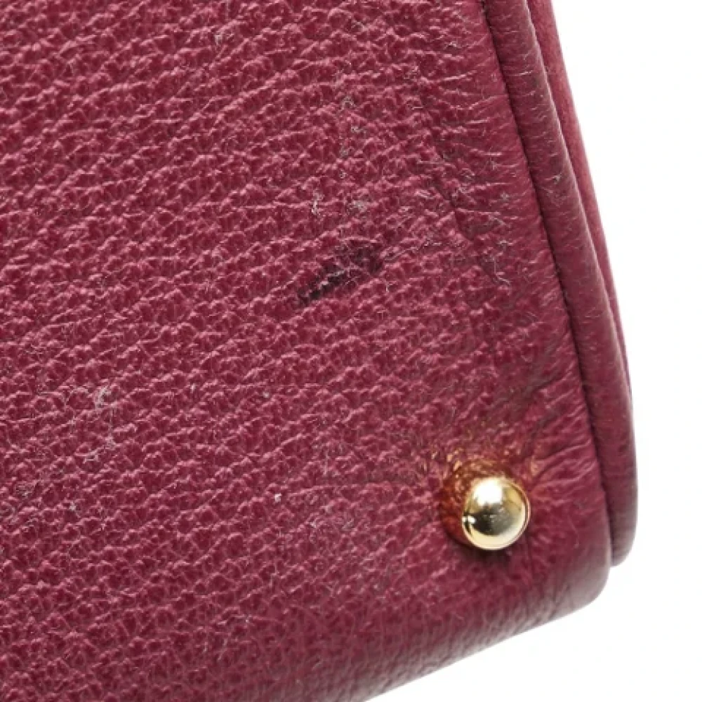 Gucci Vintage Pre-owned Suede gucci-bags Purple Dames