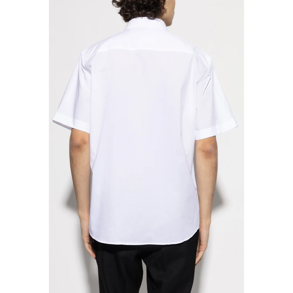 Versace Jeans Couture Shirt met logo White Heren