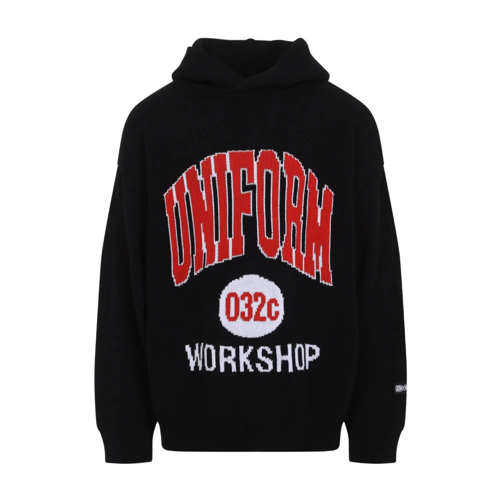 032c Zwarte Sweatshirt Stijl Comfort Katoen Black Heren