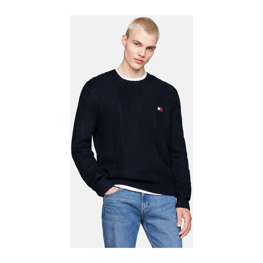 Tommy Jeans Breigoed Collectie Brown Heren