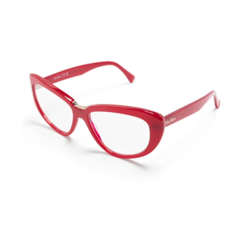 Max Mara Rood Optisch Montuur veelzijdig en stijlvol Red Dames