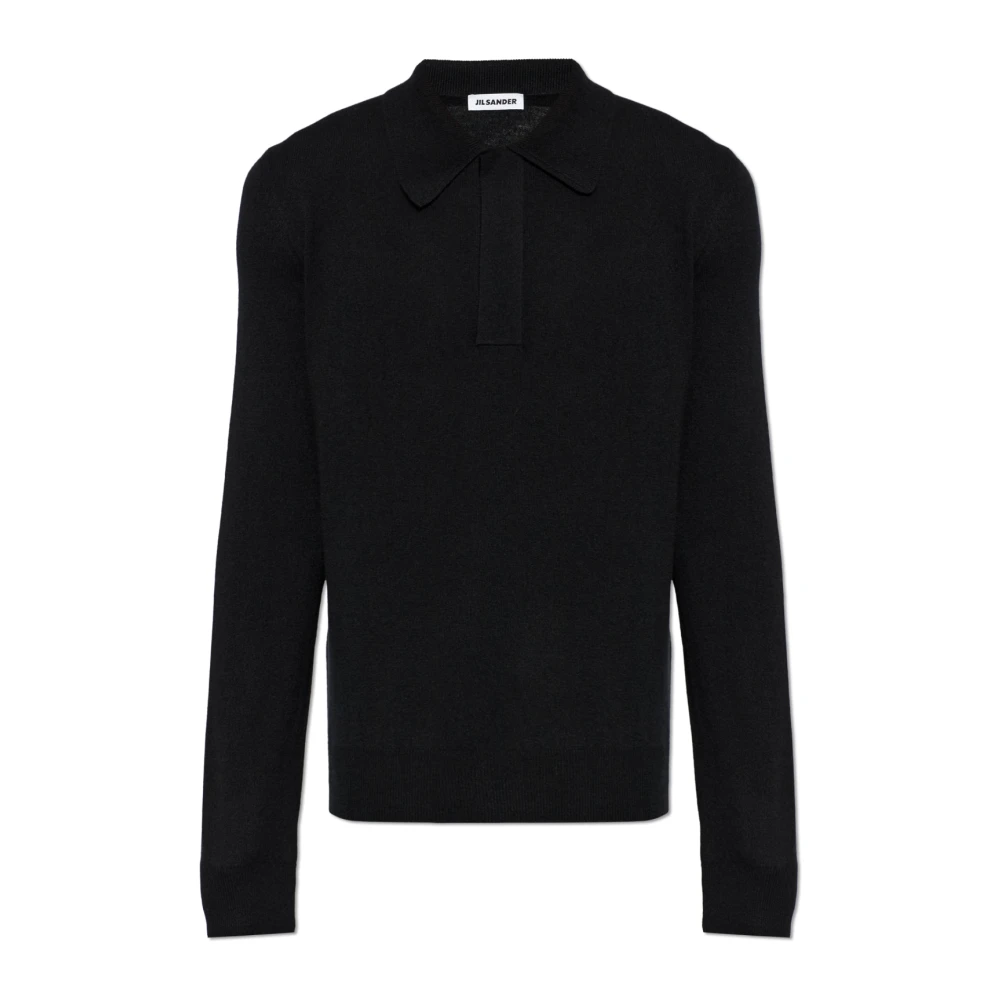 Jil Sander Uomo Nero Maglie, M, New,