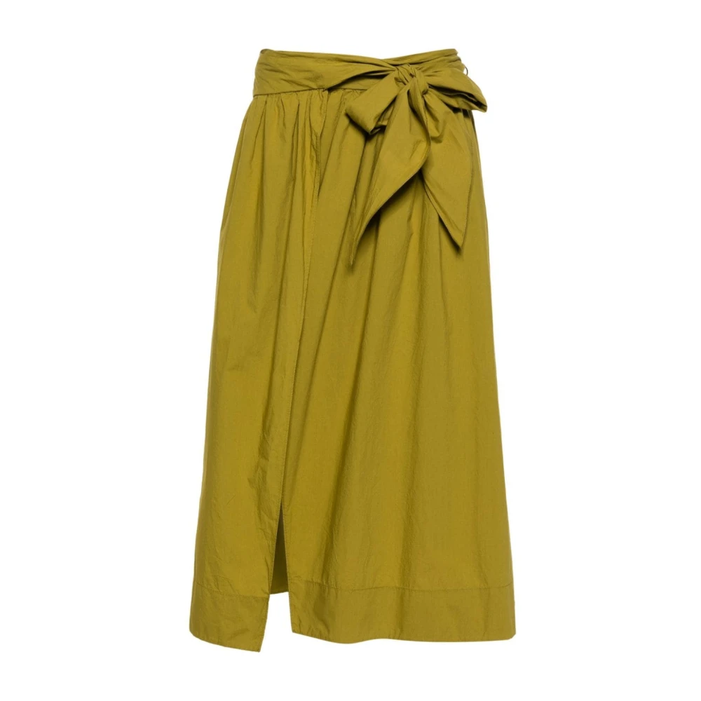 Forte Midi Skirts Green Dames