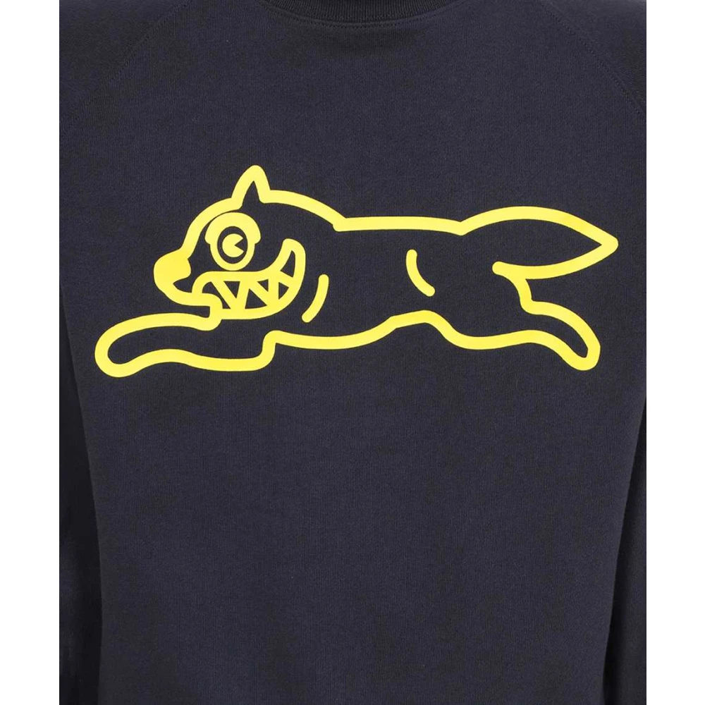 Icecream Katoenen Sweatshirt met Logodetail Blue Heren