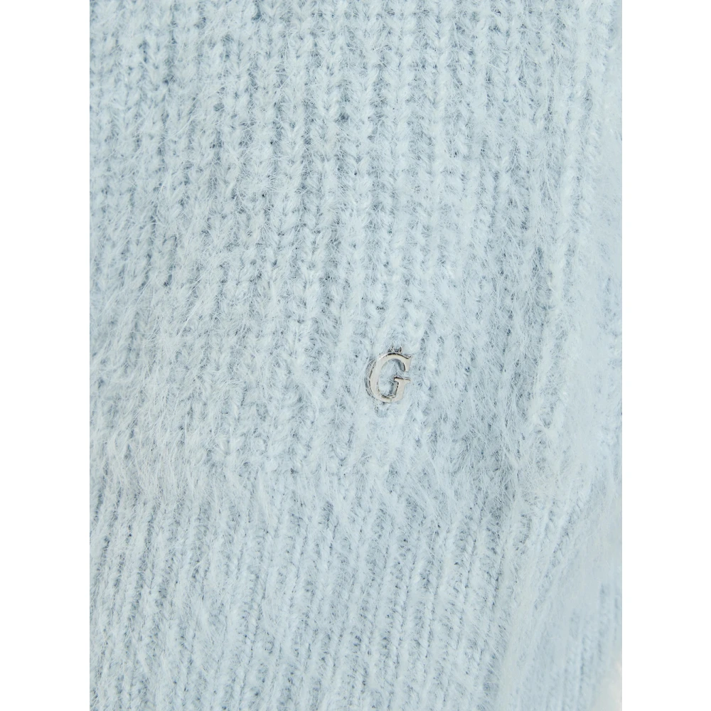 Guess Heldere Blauwe Trui met Keyla Bont Blue Dames