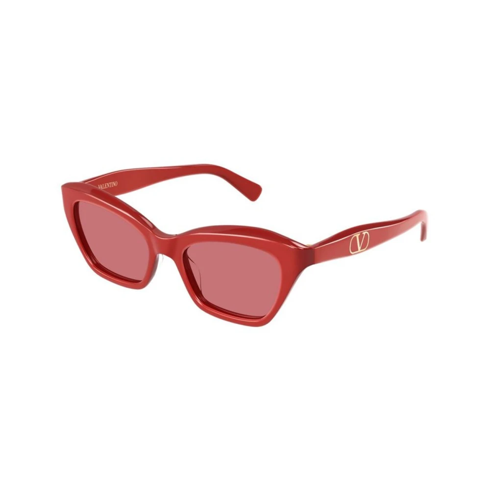 Valentino Women's Red Cat-Eye Sunglasses - Sunglasses - 52 Mm - Accessories