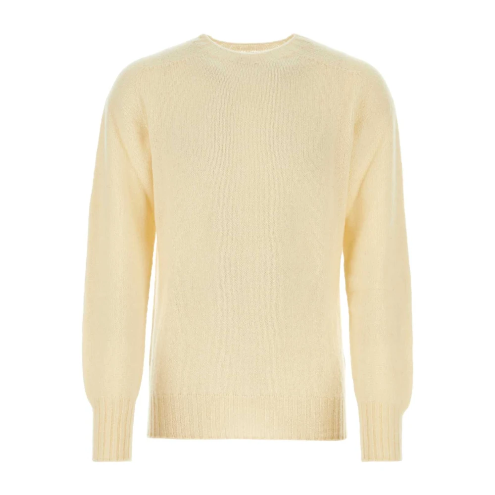 Howlin' Cool Ivory Wool Sweater White Heren