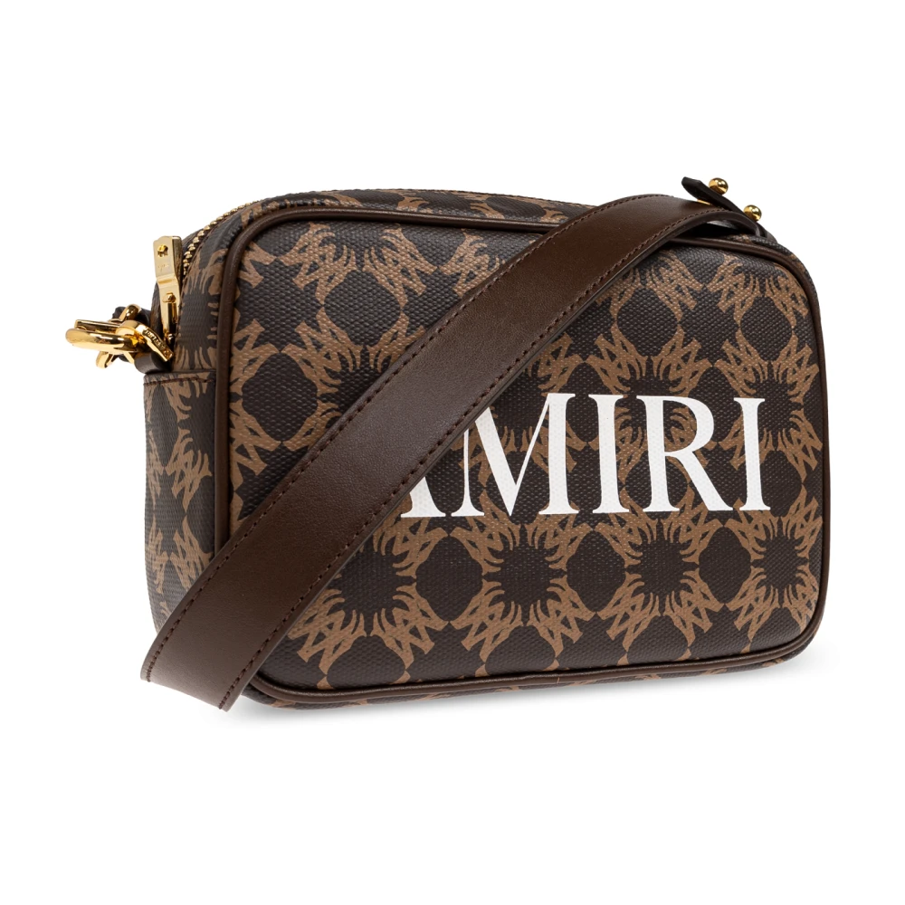 Amiri Schoudertas met logo Brown Heren