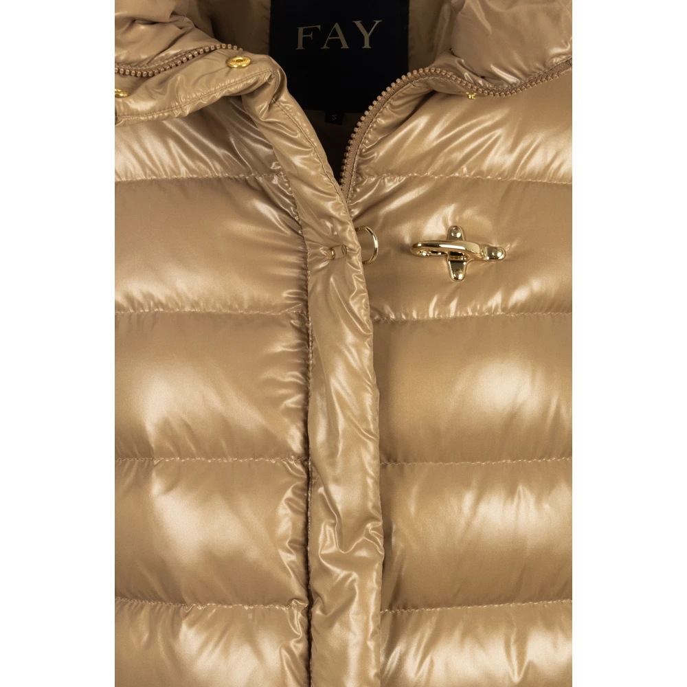 Fay Bruine Jassen voor Stijlvolle Outfits Brown Dames