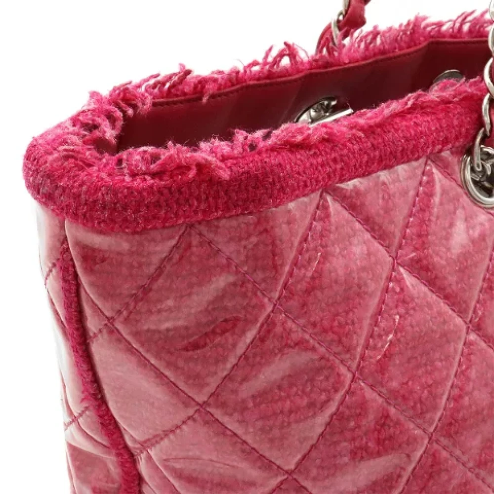 Chanel Vintage Pre-owned Plastic totes Pink Dames