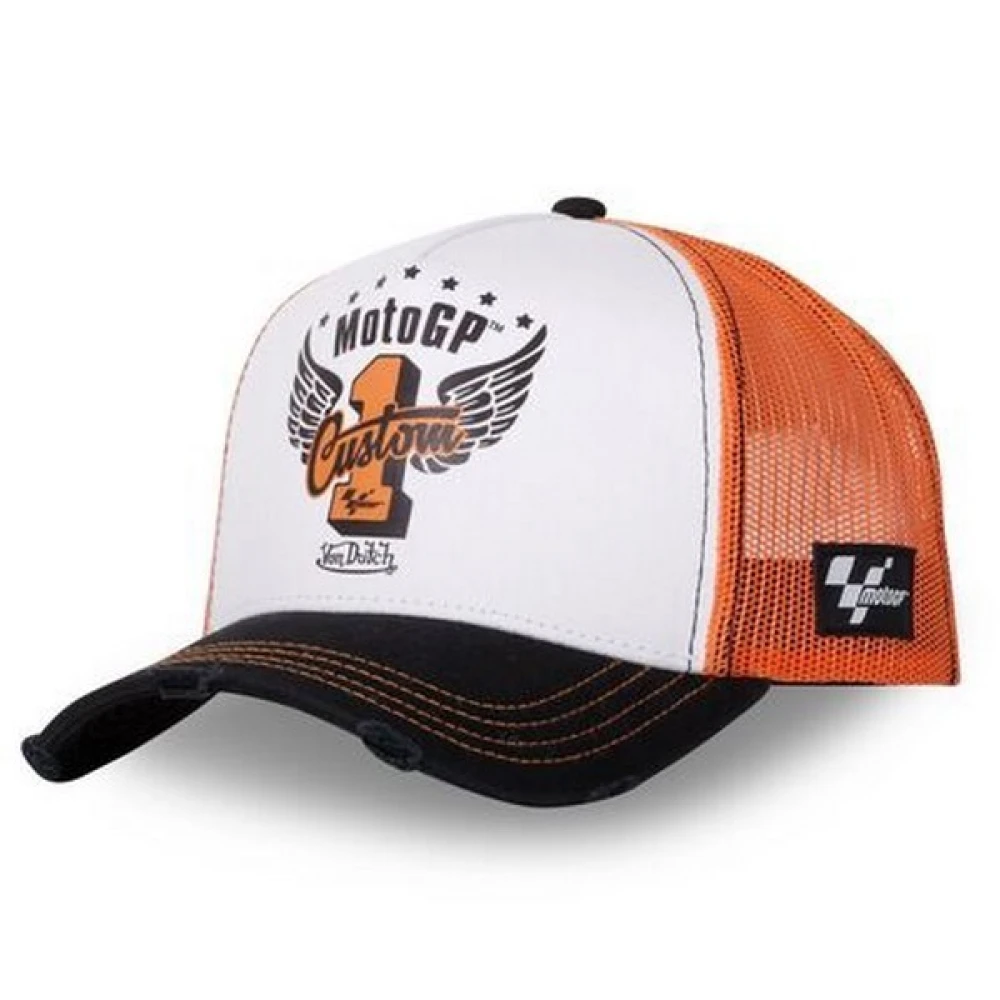 Von Dutch Oranje Moto Gp20 Trucker Cap Multicolor Heren