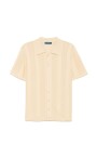 beige-ribbed-cuffs-short-sleeve-shirt