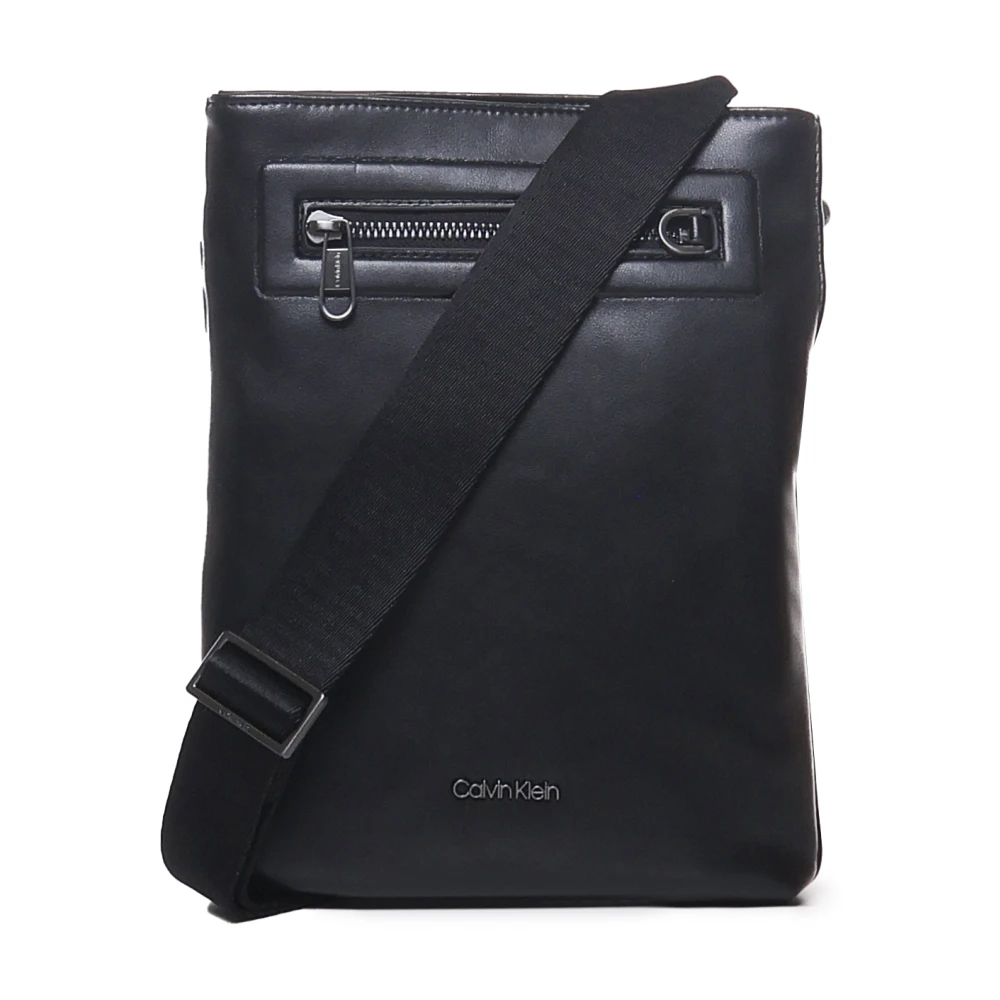 Calvin Klein Zwarte Tassen met Ritssluiting Black Heren