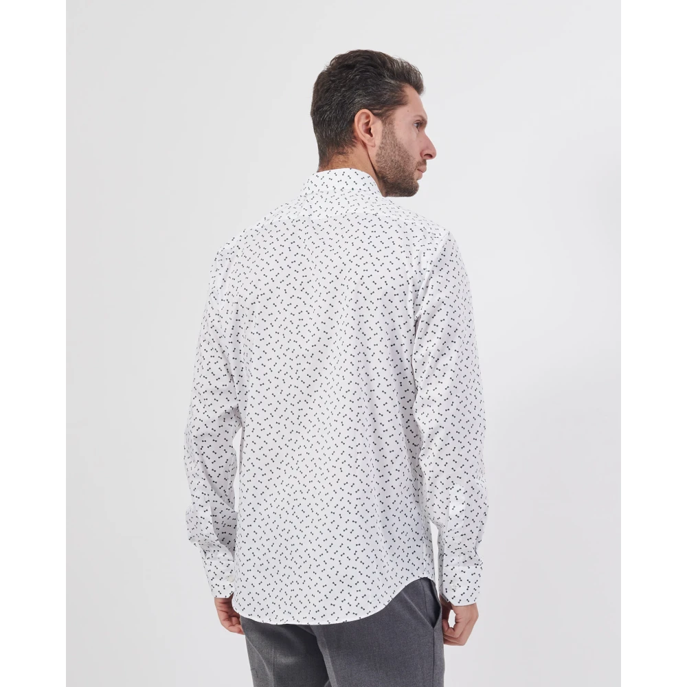 Hugo Boss Groen Sportief Heren Polo Shirt White Heren