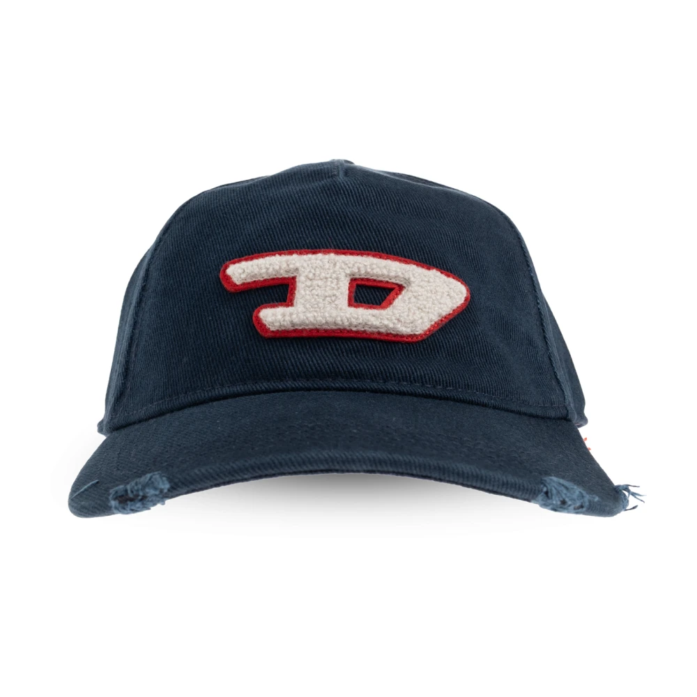 Diesel Herr Blå Accessoarer M, Bomull, C-Spon-D Baseball Cap