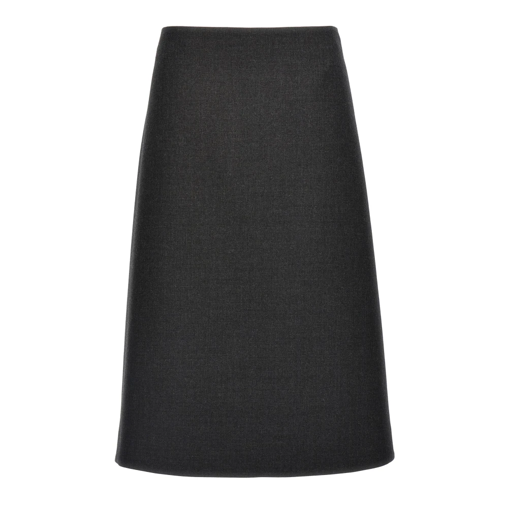 Jil Sander Women's Gray 70 Skirt