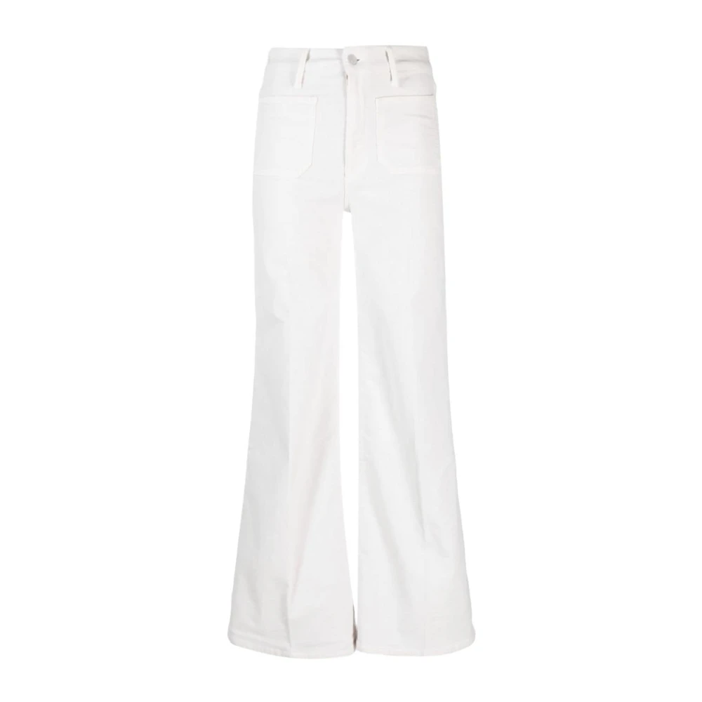 Mother Blauwe Jeans Aw23 Damesmode White Dames