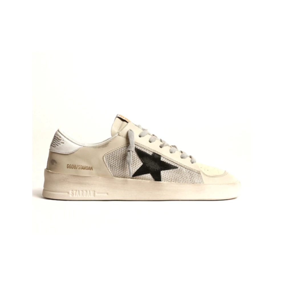Golden Goose Vintage Off- Sneakers met sterdetail Dames Schoenen Beige