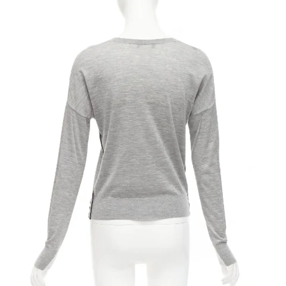 Louis Vuitton Vintage Pre-owned Fabric tops Gray Dames