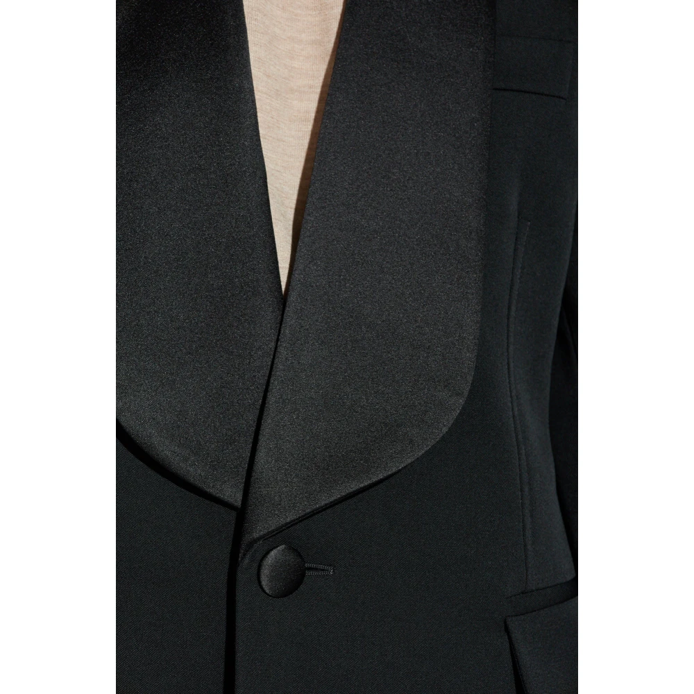 Bottega Veneta Wollen jas Black Dames
