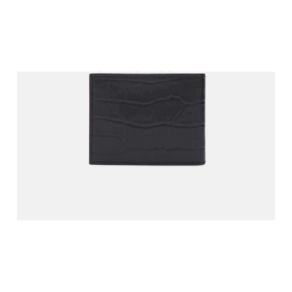 John Richmond Portemonnee met logo Black Heren