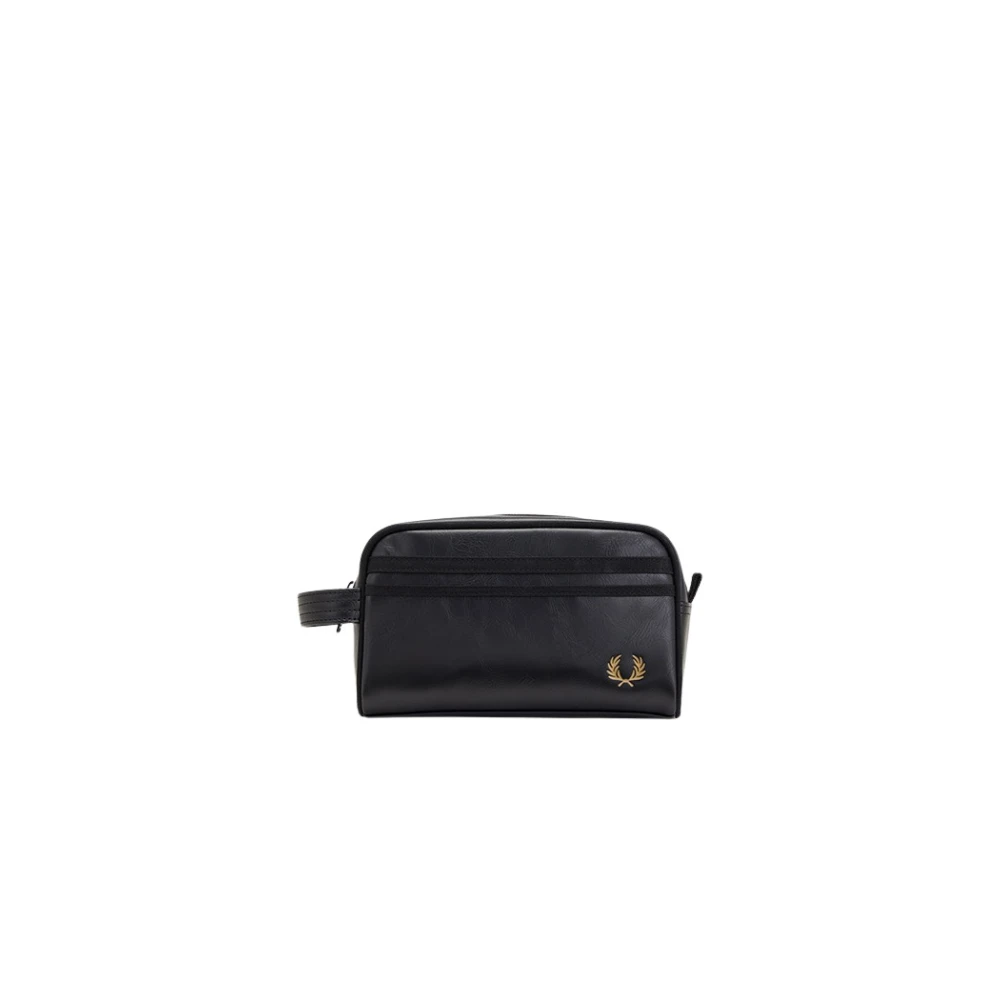 Fred Perry Gouden Laurier Beauty Rits Tas Black Dames