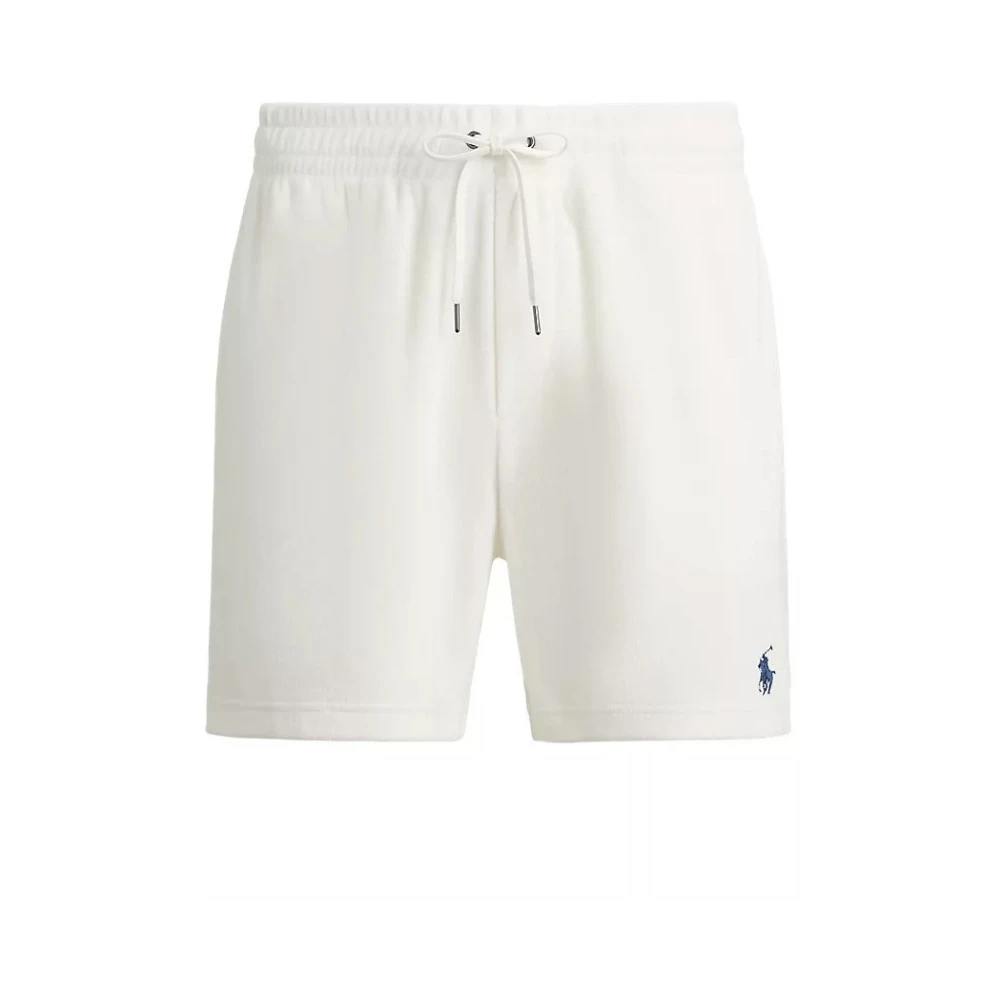 Polo Ralph Lauren Uomo Bianco Pantaloncini, M, New,