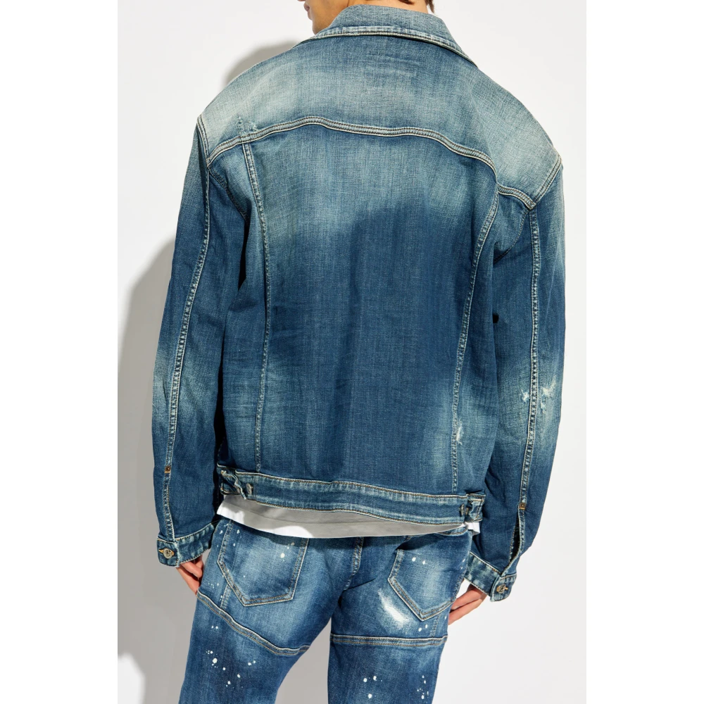 Dsquared2 Denim jas Blue Heren