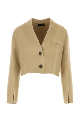 Cropped Boxy Jacket