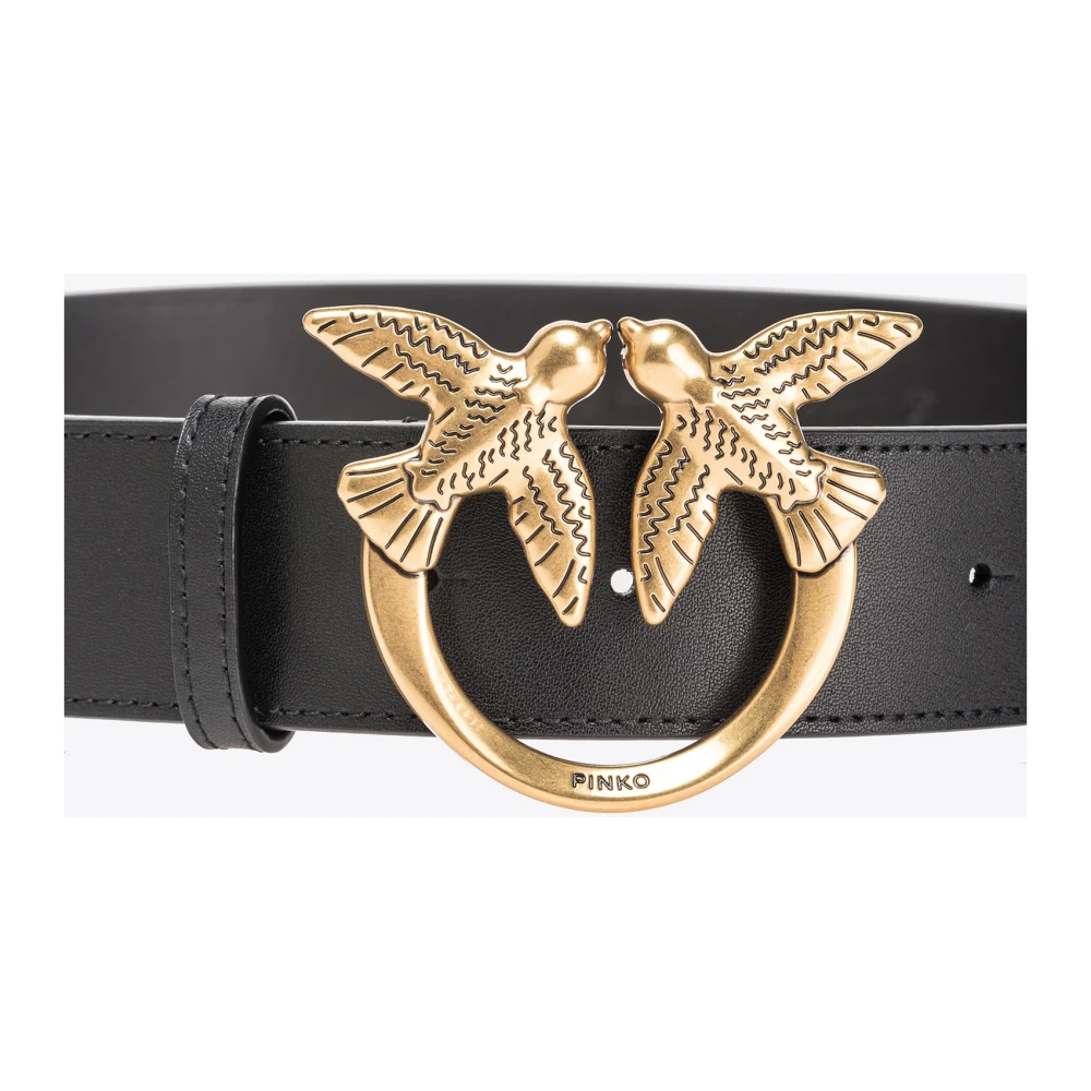 pinko Love Berry Riem Black Dames