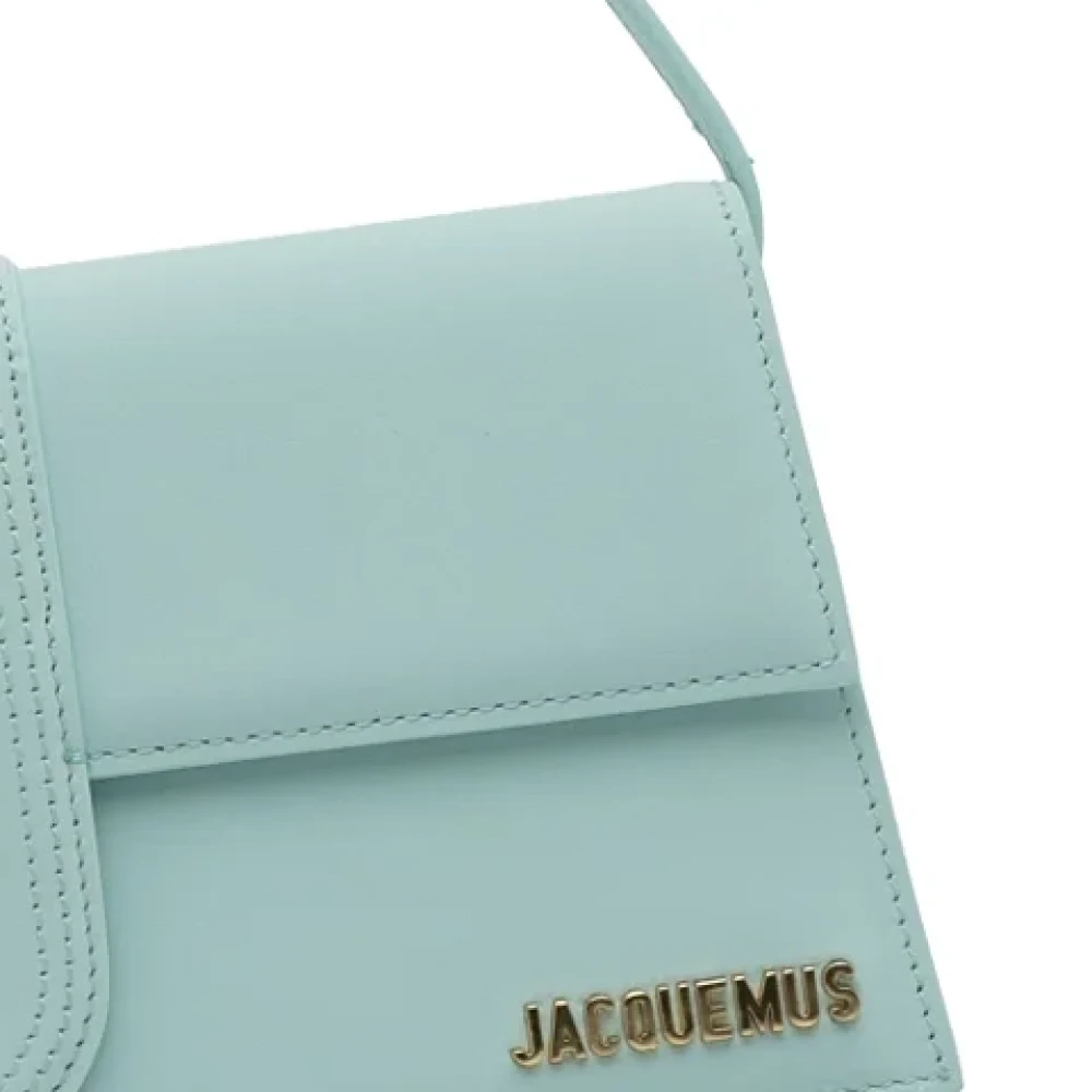 Jacquemus Pre-owned Leather shoulder-bags Blue Dames