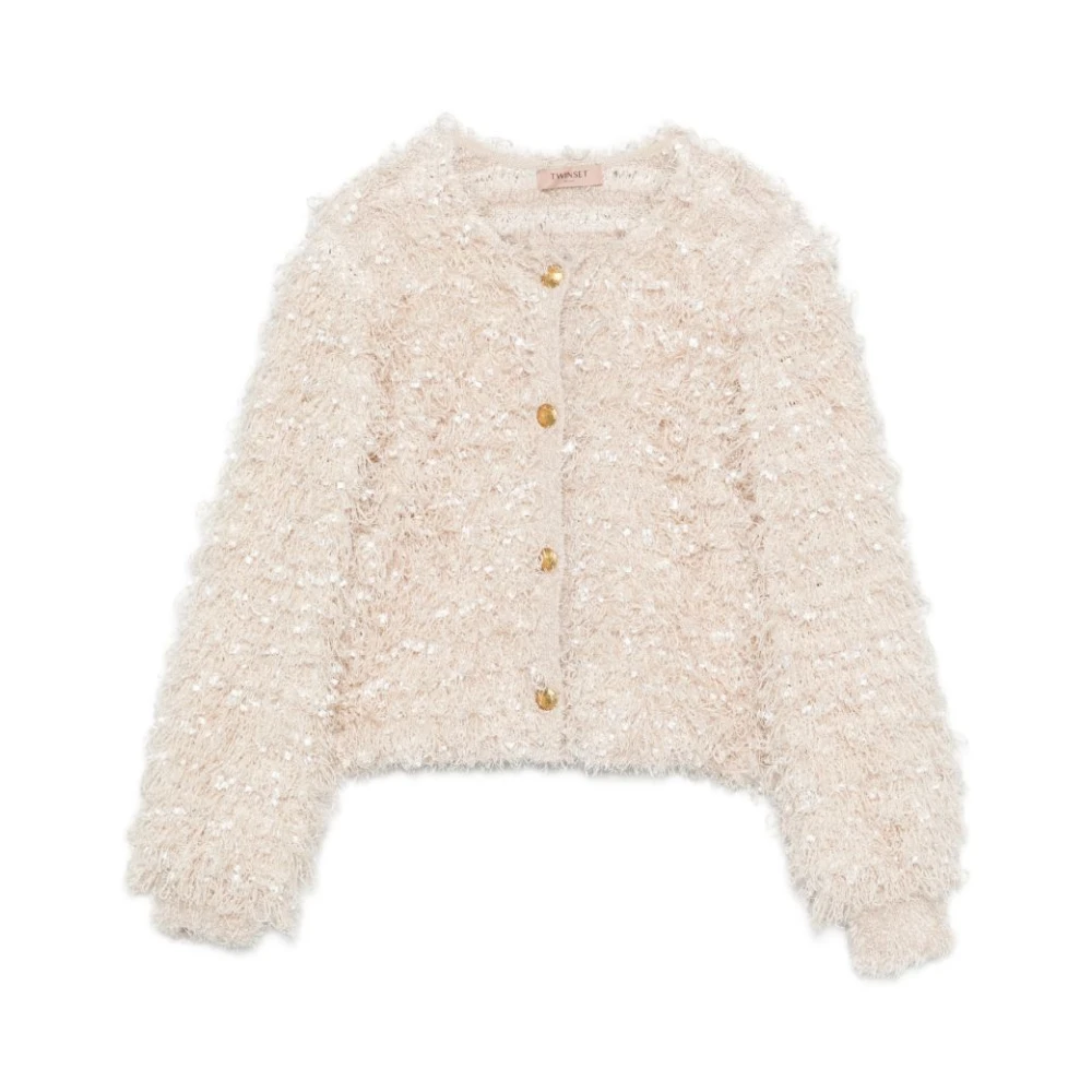 Twinset Donna Beige Maglie, S, New,