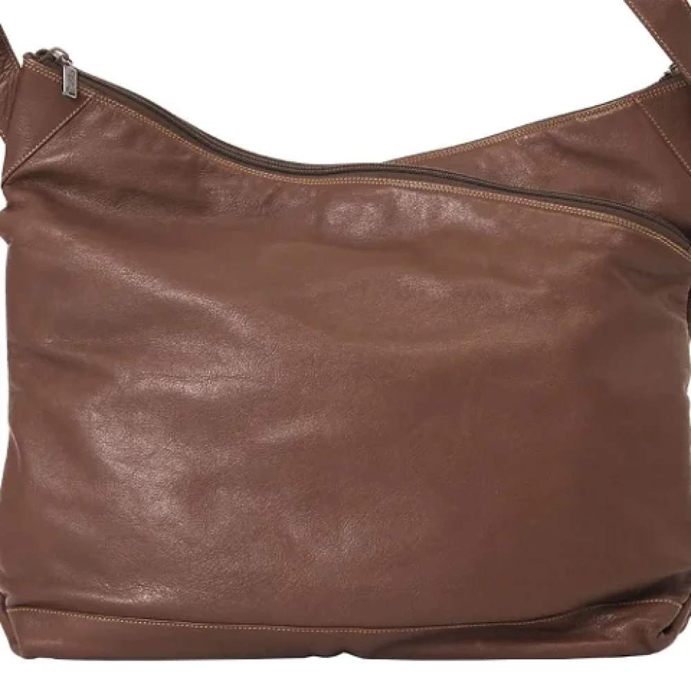 Gucci Vintage Pre-owned Suede gucci-bags Brown Dames