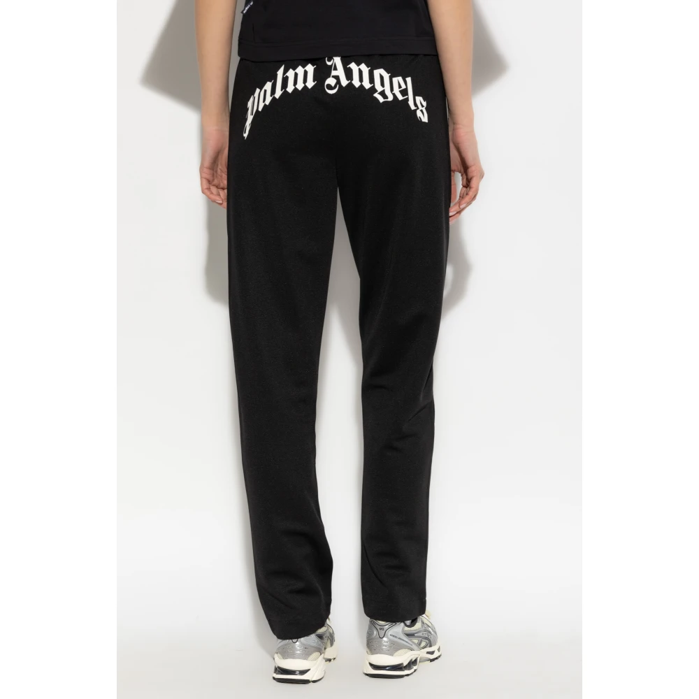 Palm Angels Logo broek Black Dames