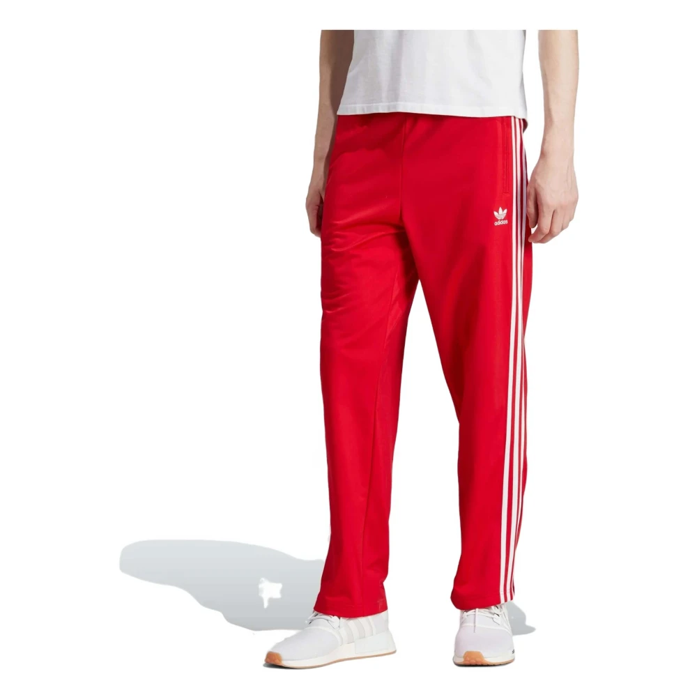 Adidas Originals Uomo Rosso - Firebird - Pantaloni Sportivi Rossi - Immagine 4