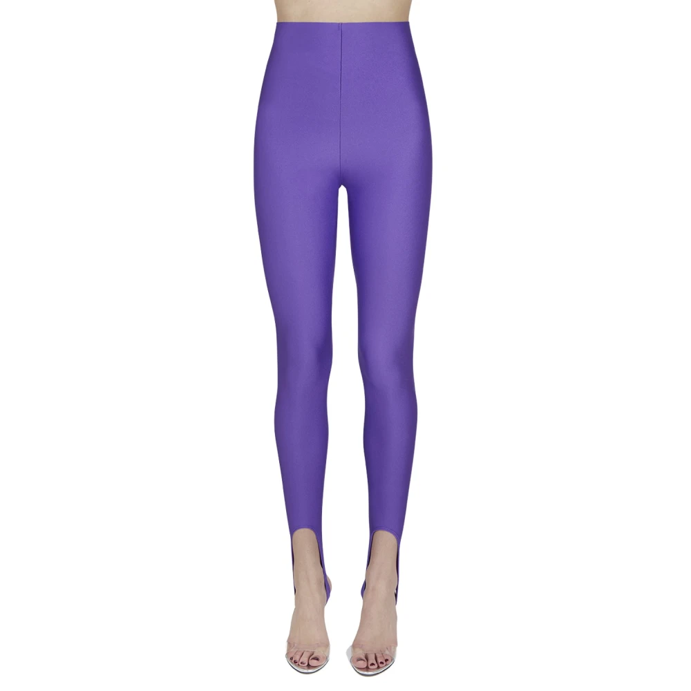 Andamane Paarse Stijlvolle Broek Purple Dames