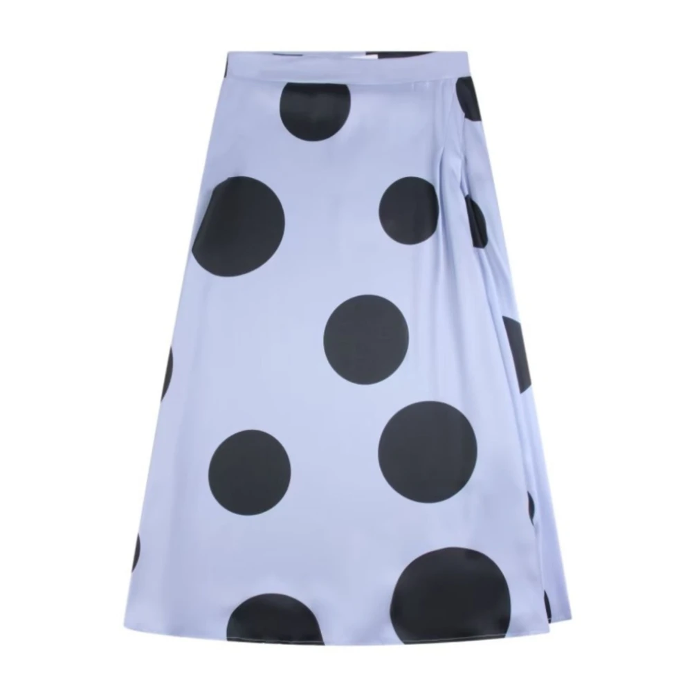 Silvian Heach Vrouw Blauw Rokken Dames, S, Polyester, Lange Rok